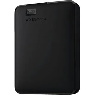 Western Digital Elements Portable 6 TB USB 3.0 WDBHJS0060BBK-WESN