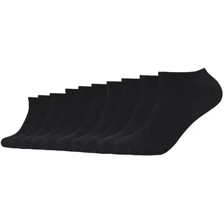 S.Oliver Sneakersocken 10er Pack schwarz 47-49