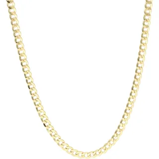 Luigi Merano Panzerkette glanz Gold 375 goldfarben 45 cm