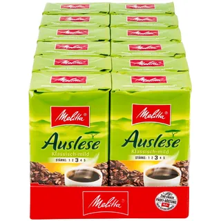 Melitta Auslese mild 500 g, 12er Pack