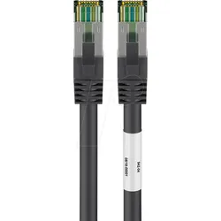 GOOBAY 66729 - Patchkabel Cat. 8.1-Rohkabel S/FTP, 25 m, schwarz
