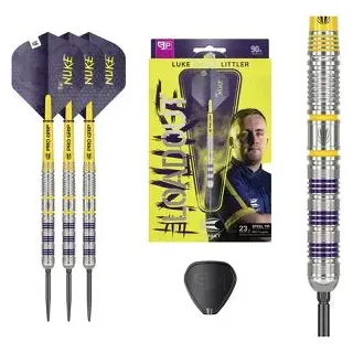 target-darts Target Dartpfeile Luke Littler Loadout Swiss Point, mit Metallspitze, 23g, 3 Stück