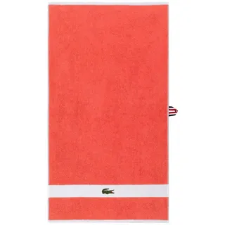 Lacoste LCASUAL Handtuch 55 x 100 cm orange