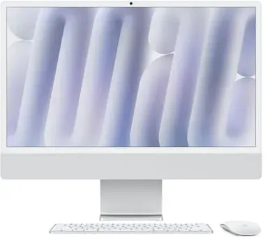Apple iMac 24" Retina 4,5K 2024 M4/16/256GB 10C GPU Silber NUM BTO