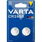 VARTA Professional Electronics Knopfzelle Batterie CR 2450 2er Blister
