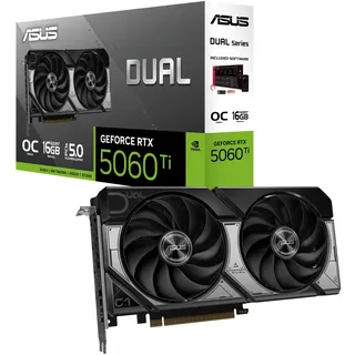 Asus Dual GeForce RTX 5060 Ti OC 16 GB GDDR7