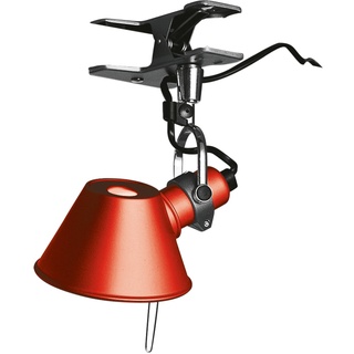 Artemide Tolomeo Micro Pinza metal red