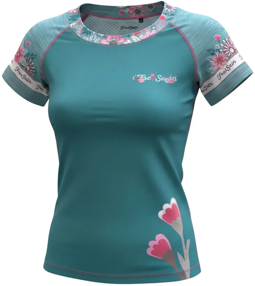 FreiSein Damen Rosehip T-Shirt (Größe S, gruen)