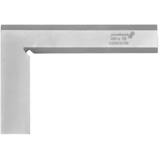 Präzisions-Haarwinkel 90° 100 x 70 mm, DIN 875/00, rostfrei