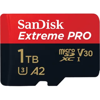 U3 V30 A2 1 TB + SD-Adapter