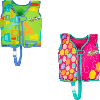BESTWAY Bestway® Swim Safe ABCTM Schwimmweste mit Textilbezug Stufe B Aqua StarTM 3-6 Jahre, sortiert