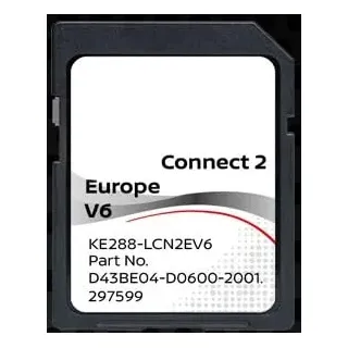 Generisch SD Karte Navigation GPS Europa 2021 v6 – Datenbank Q3.2019 - kompatibel mit Nissan Connect 2