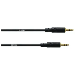 Cordial CFS 0,9 WW Klinke Klinken Verbindungskabel [1x Klinkenstecker 3.5 mm - 1x Klinkenstecker 3.5 -