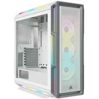 Corsair iCUE 5000T RGB Mid-Tower ATX Gaming Gehäuse weiß TG CC-9011231-WW