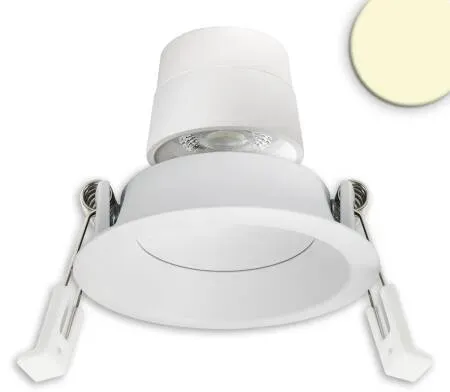 ISOLED Einbaustrahler BACK68 weiß matt rund UGR<12 5W CRI90 2700K 380lm rückversetzt dimmbar EEK F [A-G] Fiai IsoLED 117122