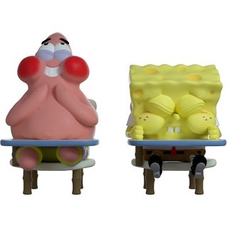 Youtooz Whats Funnier Than 24 Songebob und Patrick Set, 10,2 cm Vinyl-Figur, Sammlerstück Spongebob und Patrick aus der lustigen Internet Meme Youtooz Spongebob Schwammkopf-Kollektion