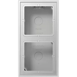 Jung AP-Kappe 2-fach angeformter Rahmen AL 2582 A-L