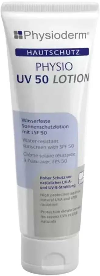 Physioderm Physio UV 50 Lotion Licht- und Sonnenschutzlotion 100 ml Tube