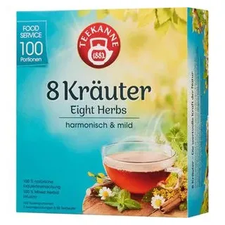 Teekanne 8 Kräuter 2x50x2,5 g