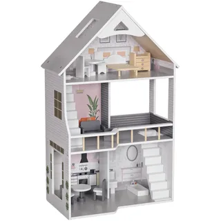 aiyaplay Puppenhaus MDF, Kiefernholz