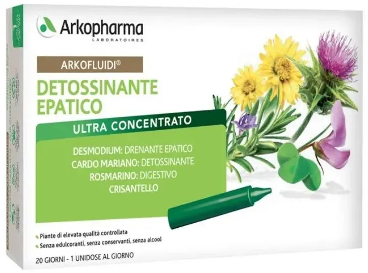 Arkopharma Arkofluid® Mariendistel Leber Detox Ampullen (20 Stk.)