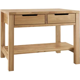 BASIC by Balculina Kücheninsel »Ponza, Kücheninsel BxHxT 122x91x90 cm«, Breite 122cm, Massivholz, Softclose und Vollauszug