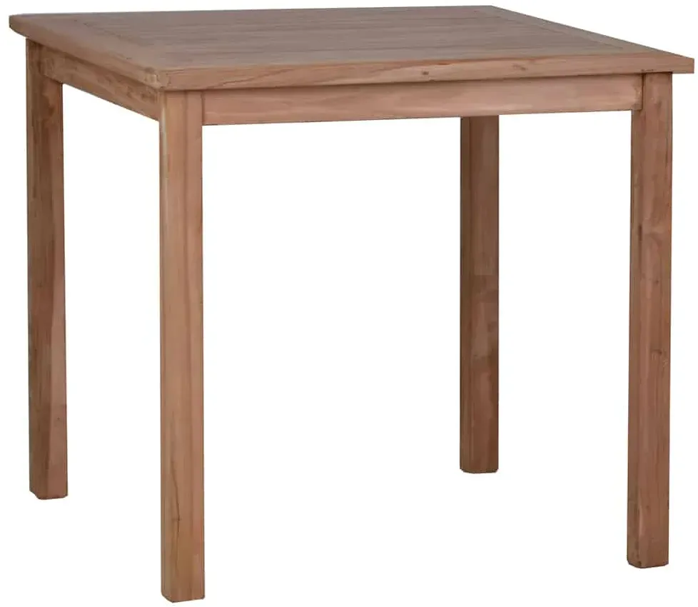 Teak Esstisch 70x70cm Massivholz Teak