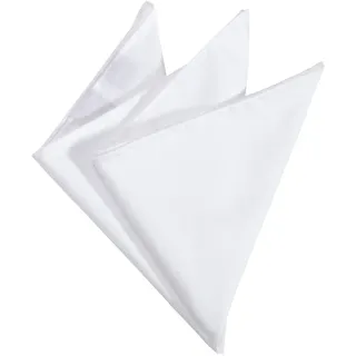 Olymp Einstecktuch »Einfarbiges Einstecktuch«, weiß,