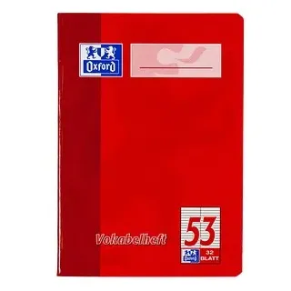 Oxford Vokabelheft A4 Lineatur 53 32 Blatt