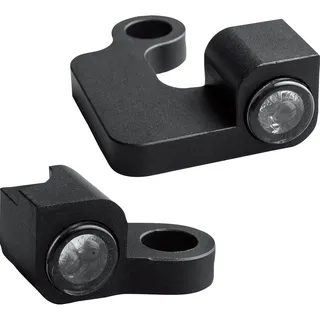 HEINZ BIKES Nano, Armaturen-Blinker/Positionslicht - Schwarz