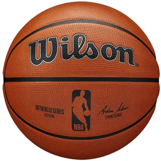 Wilson NBA Authentic Series Outdoor Ball WTB7300XB, Unisex basketballs, orange, 5 EU