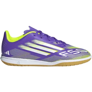 adidas F50 Club IN J Purrus/Ftwwht/Luclem 33 - purple rush - 33