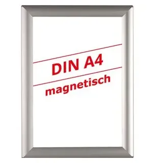 Böttcher-AG Klapprahmen DIN A5, Aluminium, Profil 25 mm, magnetisch