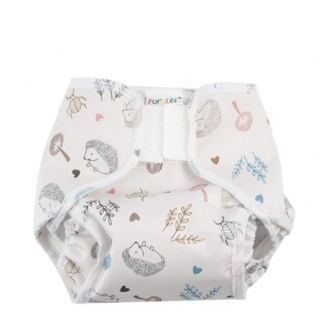 Popollini PopoWrap Woodland atmungsaktive Überhose, Klettverschluss mit Auslaufschutz (XL - 14+ kg)