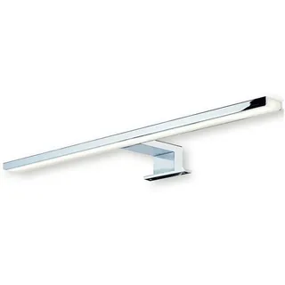 SO-Tech LED Spiegelleuchte Anbauleuchte AALTO Aluminium Stahl chrom poliert Länge 500 mm Badleuchte warmweiß 3000 K IP44 geprüft 8W 230V