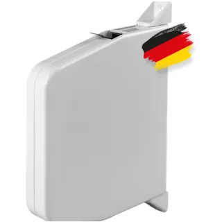 BAUHELD BAUHELD® Rollladen Gurtwickler Aufputz 14mm Mini mit Einfädelautomatik Weiß