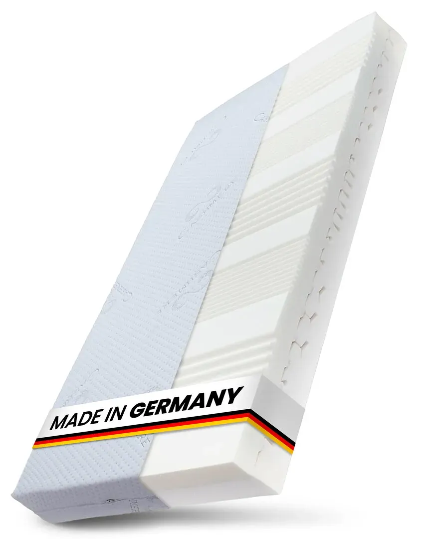 7 Zonen Visco-Verbundmatratze Visco Gold H4 90x200 Cashmere