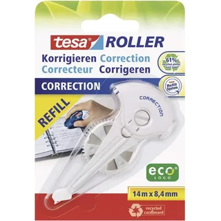 Tesa REFILL CORRECTION ROLLER ecoLogo 8.4MM, 599860000205