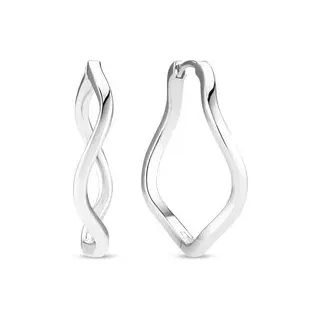 Sif Jakobs Jewellery Ohrringe - Ellera Waves Pianura X-Grande Ohrringe - Gr. unisize - in Silber - für Damen