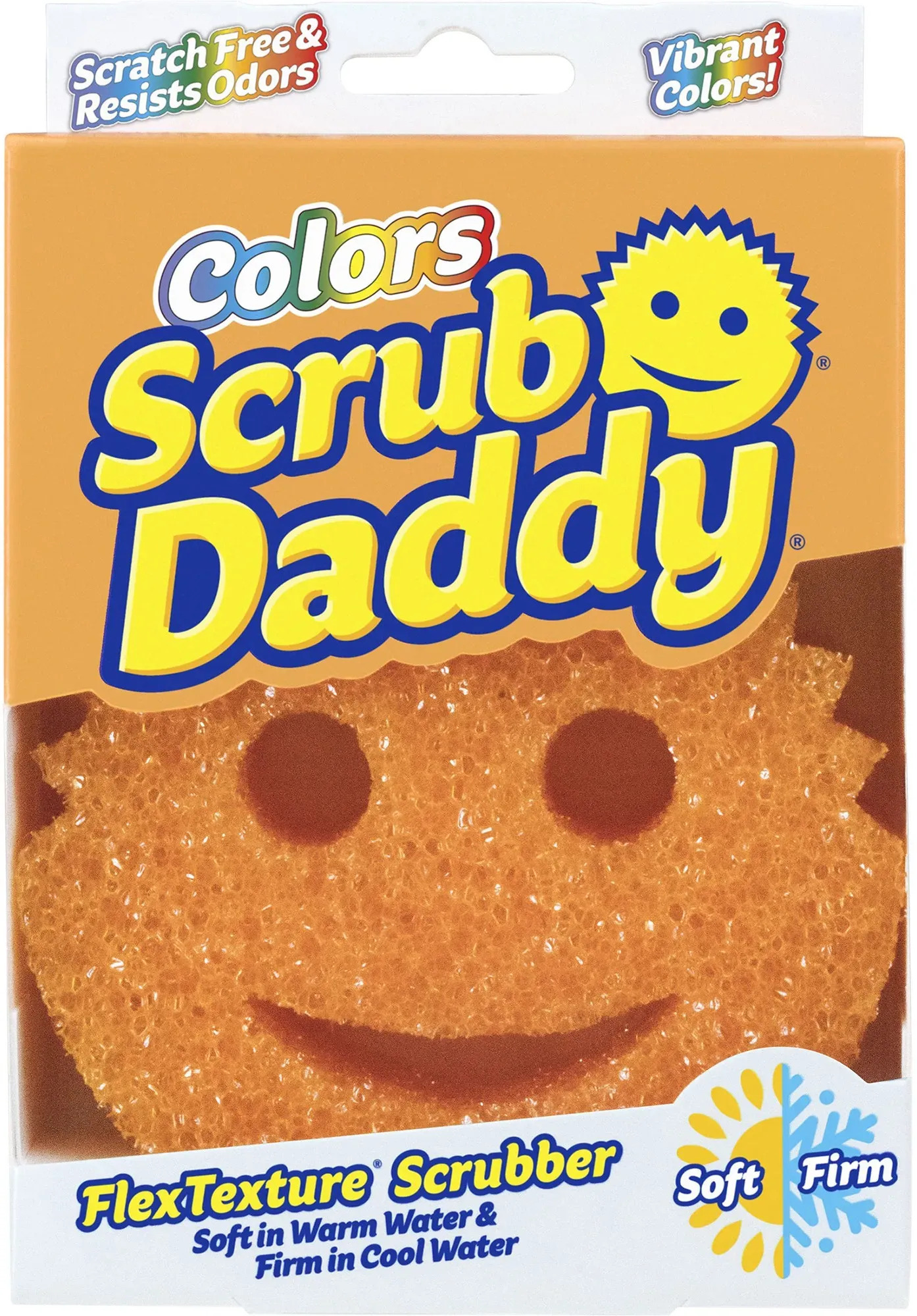Scrub Daddy Colors FlexTexture Scrubber Orange