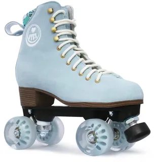 BTFL Trends- Rollschuhe Romy, für Damen, Mädchen, Discoroller, Rollerskates,Blau,EU: 41