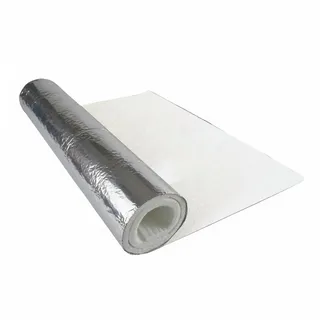CFMAIF 1200F Feuerfeste Isolierdecke, Nano-Aerogel Matte mit Aluminiumfolie, Hohe Temperaturbeständigkeit/Isolierung (1.5x2m(59x78.7in),Thickness: 3mm)