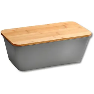 KESPER Brotkasten Melamin 35 cm grau matt