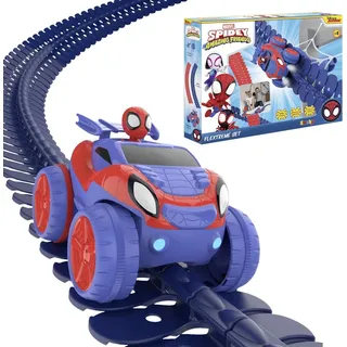 Smoby 7600180918 Spidey FleXtreme Rennbahn-Set