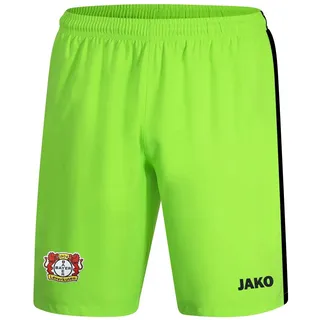 JAKO Kinder Leverkusen Tw Short Bayer 04, (Saison 19/20), neongrün, 128, BA4419T