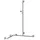 Duschhandlauf m BrSt r/l 797x597x1263mm AL si-el/vc