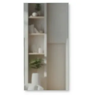 MySpiegel.de Wandspiegel Rahmenloser Wandspiegel Badspiegel polierte Kante mit Befestigung 5mm 120 cm x 80 cm