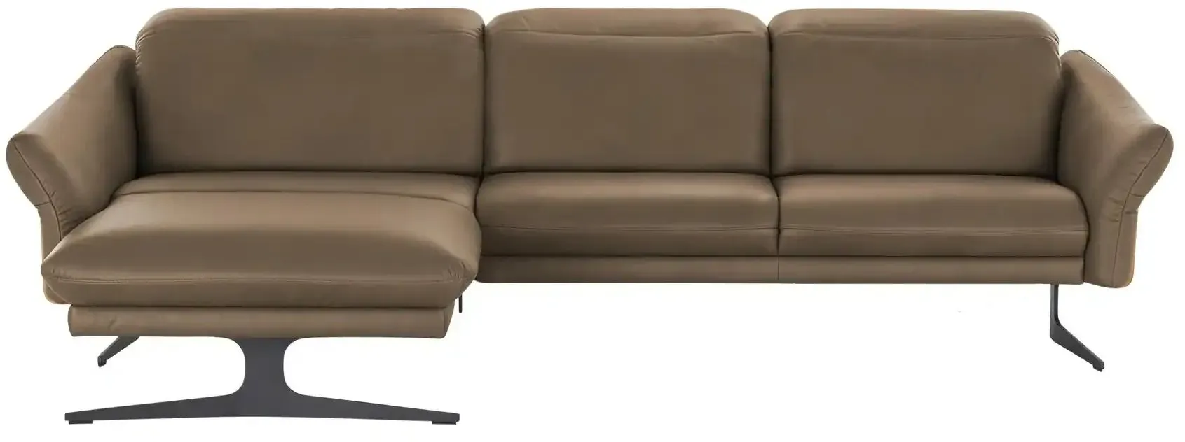 himolla Ecksofa Leder 1059 ¦ braun ¦ Maße (cm): B: 284 H: 83 T: 179.0