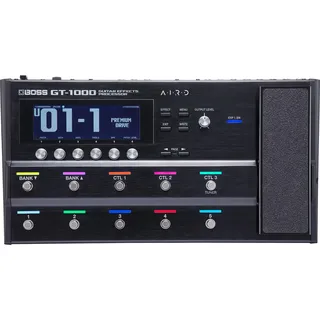 boss (electronics) BOSS GT-1000 (Bass, Gitarre), Effektpedal, Schwarz