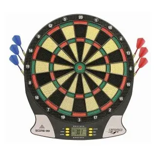 CARROMCO Score-301 Elektronisch inkl. 6 Softdarts
